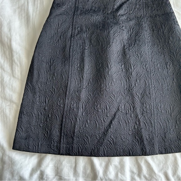 Georgiou Studio Black Jacquard Mini Dress - Picture 5 of 7